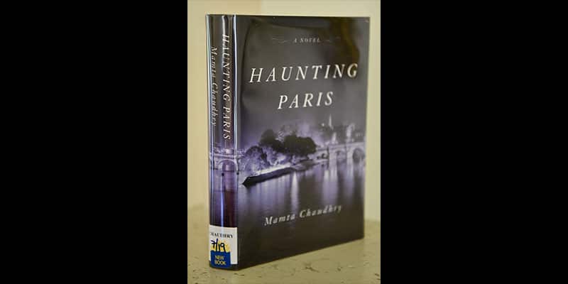 Haunting Paris library book